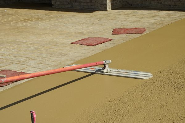 Stamped Pavement Installation in Westfield