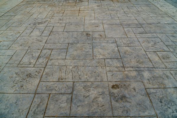 Stamped Patio Installation in Westfield