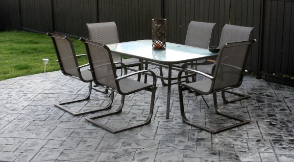 Porch Stamping in Westfield